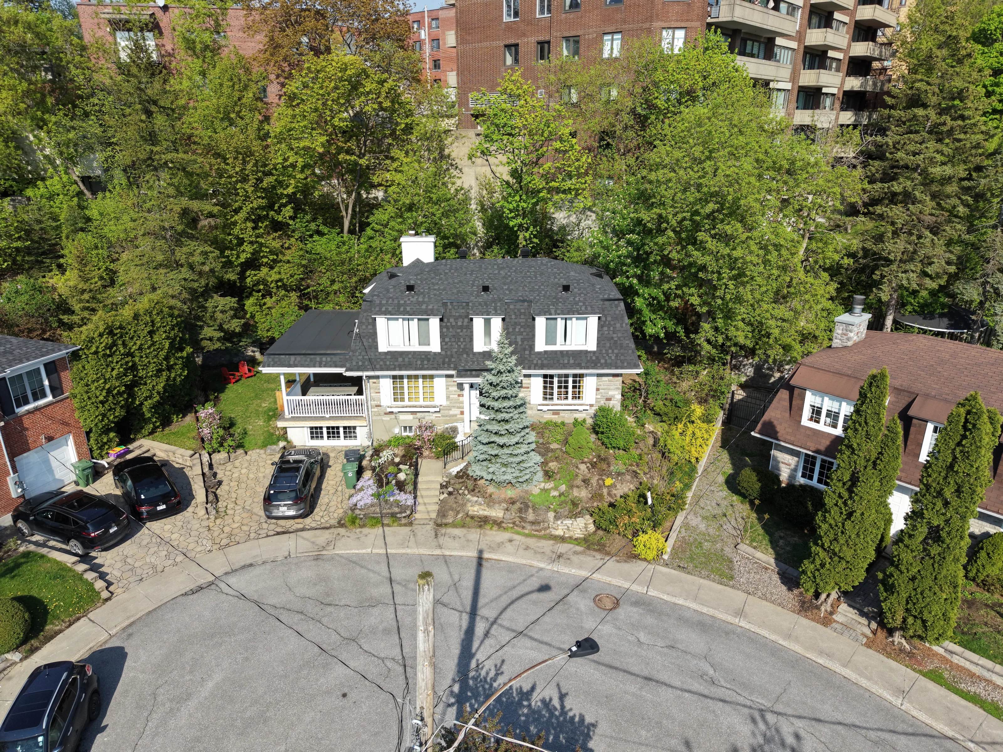 Drone aerial Montreal